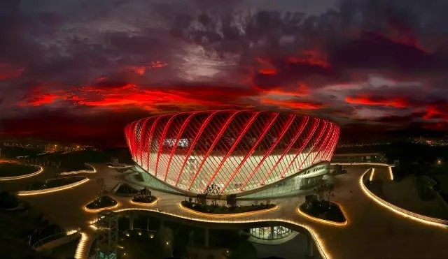 探营武网新场馆旋风球场 WTA群星即将决战江城
