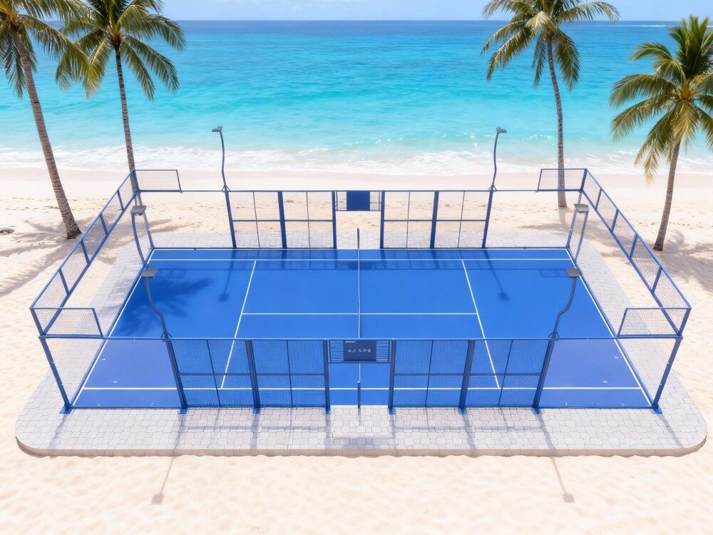 恰好时板式网球场