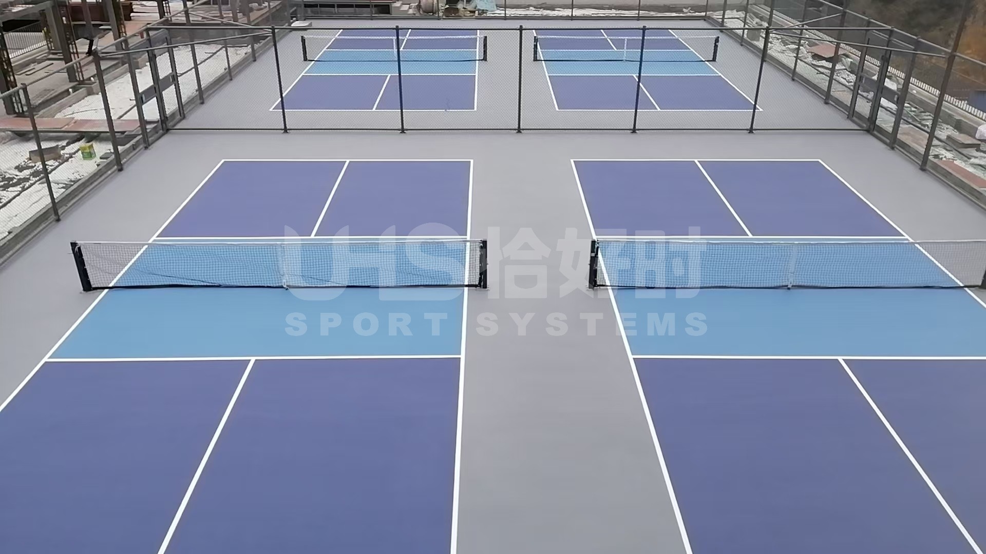 恰好时体育2025年匹克球场建设技术方案